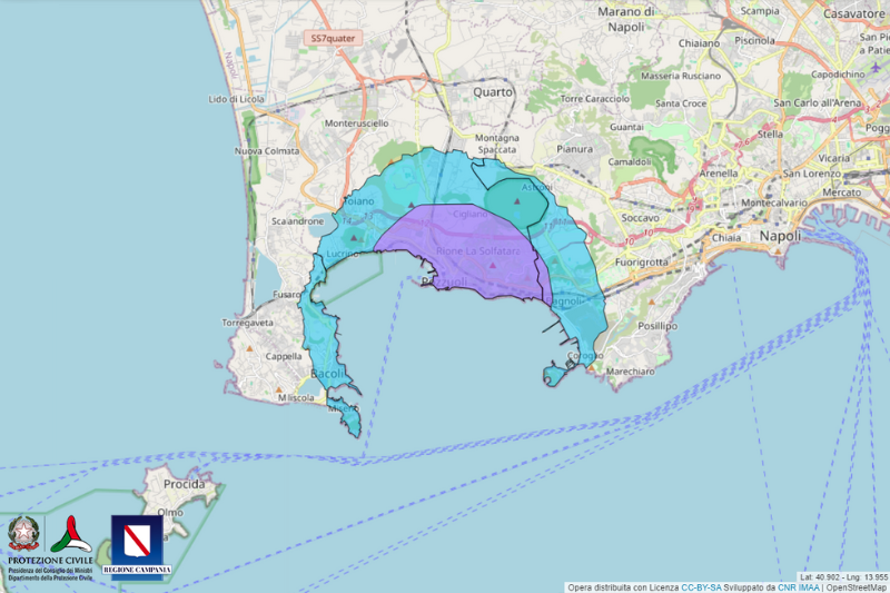 Pianificazione speditiva di emergenza Campi Flegrei